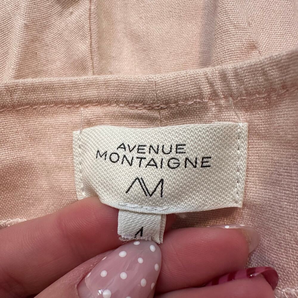 AVENUE MONTAIGNE Women's Alex Linen Pants Size 4 - Picture 5 of 10